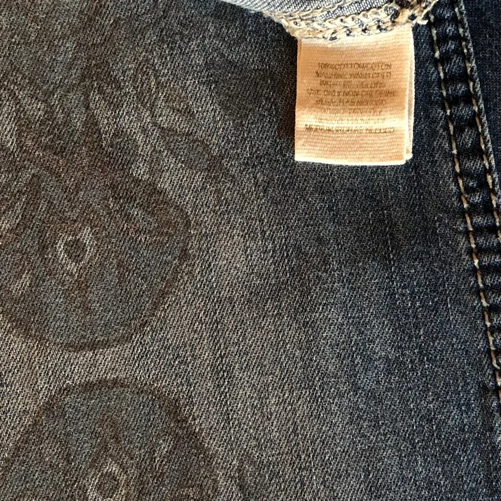 Super Rare Free People Printed Extreme Vintage Flare Size 29 - Picture 13 of 15